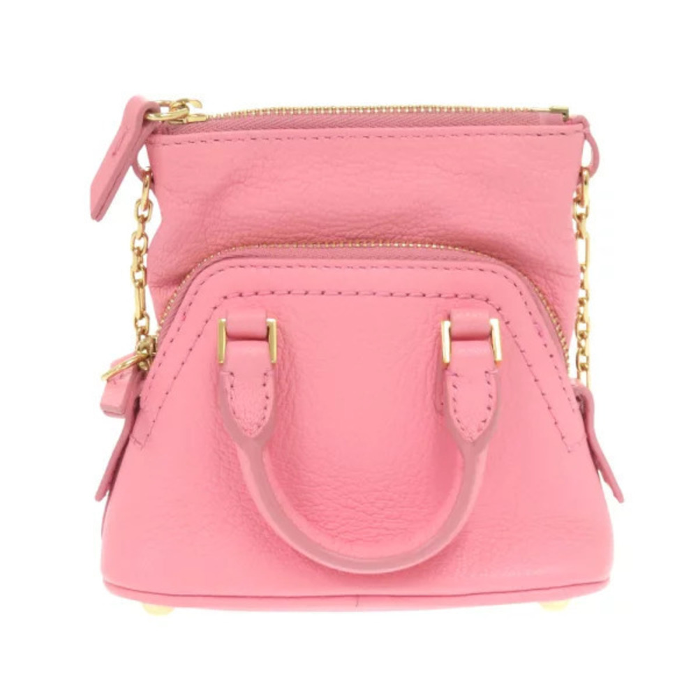 Maison Margiela Baby Leather Pink Shoulder Bag